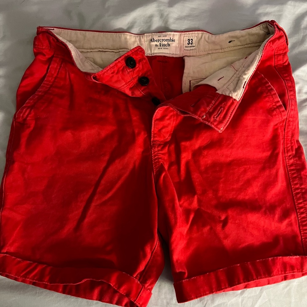 7” Abercrombie shorts size 33 great condition